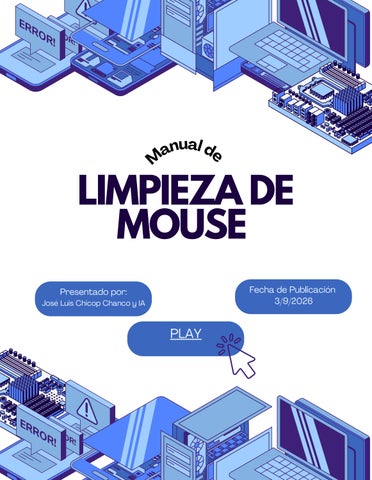 Manual de limpieza de mouse