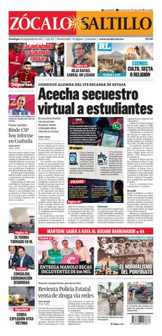 Saltillo 6 de septiembre de 2026