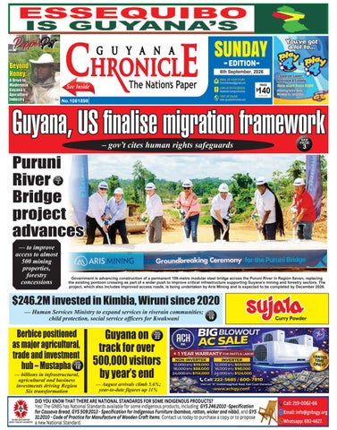 Guyana Chronicle E-Paper 06-09-2026