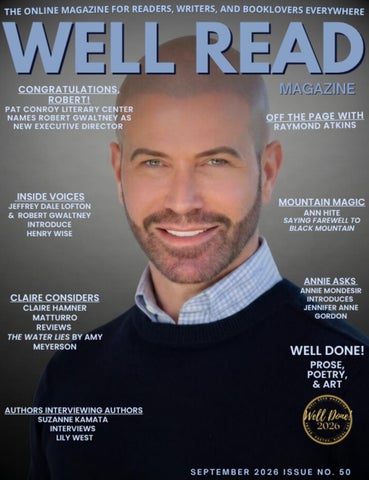 WELL READ Magazine SEPTEMBER 2026 Issue No. 50