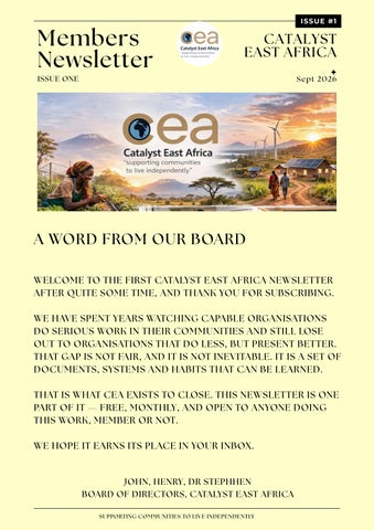 CEA NEWSLETTER