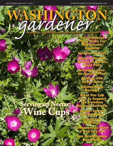 Washington Gardener Magazine September 2026