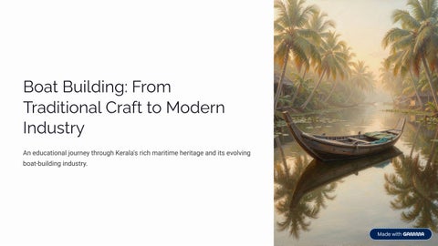 boat builders in kerala