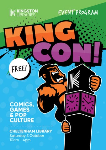 Kingston Libraries King Con 2026