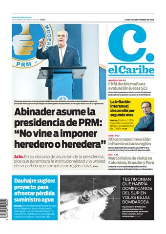 elCaribe 7 Septiembre 2026