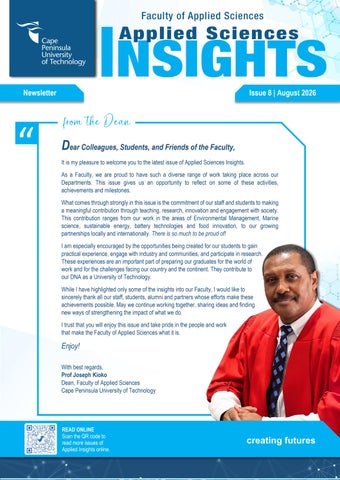 Applied Sciences Insights Newsletter - Issue 8