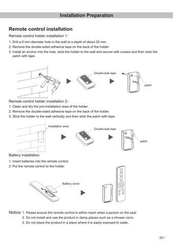 EB028-Seat and Remote Instructions 第 19 页