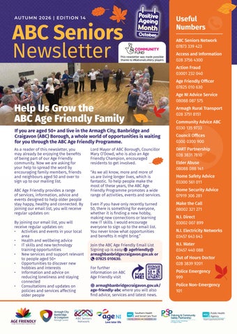 ABC Seniors Newsletter
