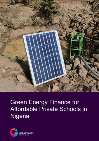 Nigeria Green Finance Brief