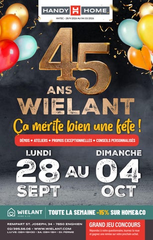 45 ans HandyHome Wielant