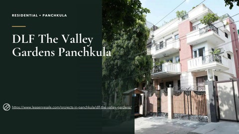 DLF The Valley Gardens Panchkula | Luxury Residences