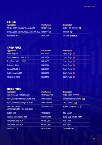 NAPA Auto Parts - The ToolBox - September 2026 第 13 页