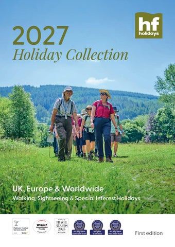 HF Holidays 2027 1st Edition Main Brochure
