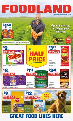 SA - Foodland Catalogue 9.9.26