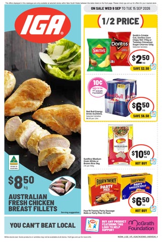 NSW - Supa IGA Catalogue (Summer Hill) 9.9.26
