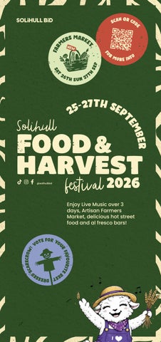 Solihull Food & Harvest Festival 2026 Brochure