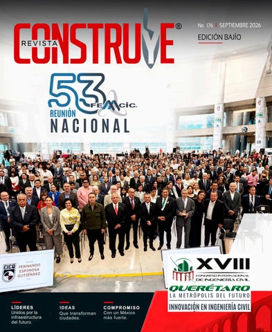 REVISTA CONSTRUYE edición Bajío Septiembre de 2026