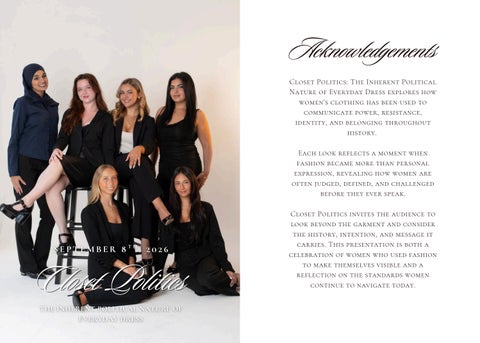 Closet Politics - Event Program