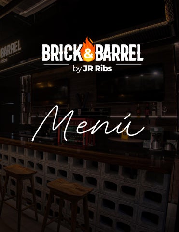 Menú Brick and Barrel