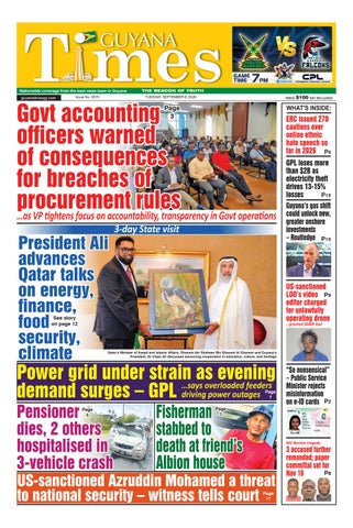 Guyana Times - Tuesday, September 8, 2026