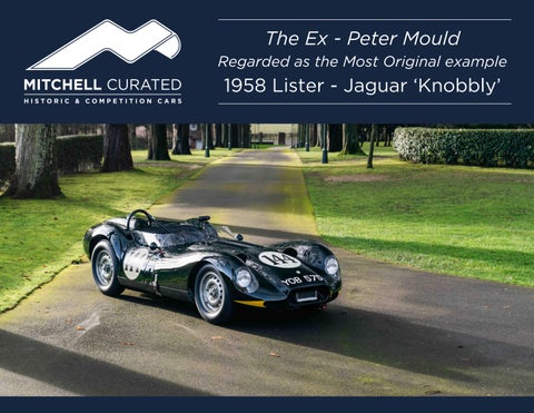 eBrochure of 1958 Lister-Jaguar 'Knobbly' - BHL120