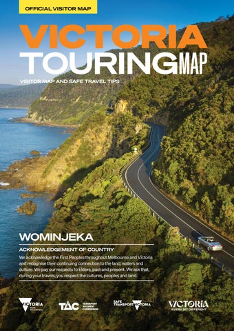 Official Touring Map of Victoria 2026
