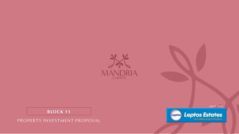 MANDRIA GARDENS BLOCK 11