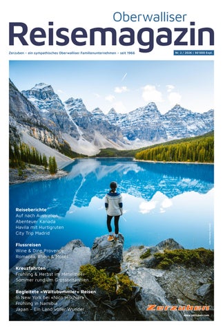 Oberwalliser Reisemagazin 2026