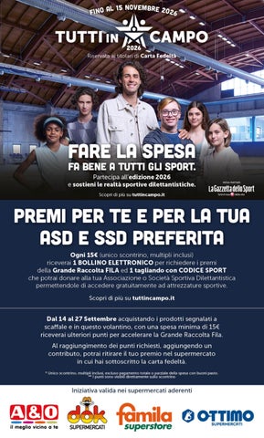 tUTTI IN CAMPO II PANIERE dal 7 al 13 settembre 