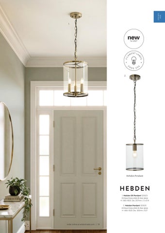 Endon Lighting 灯饰目录 · Endon Directory AW26/27 第 21 页