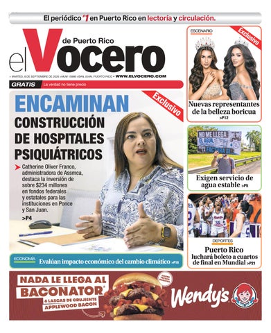 EL VOCERO | Edición martes, 8 de septiembre de 2026 