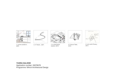 Yusra Saleem - Design Portfolio