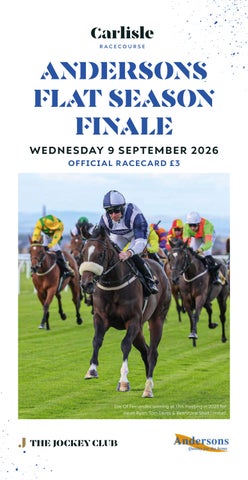 Carlisle Racecard - Wednesday 9th September