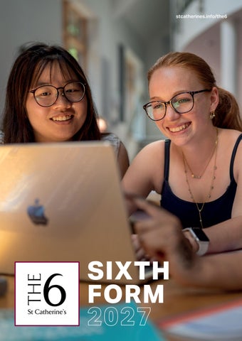 Sixth Form Prospectus 2027 | St Catherine's, Bramley