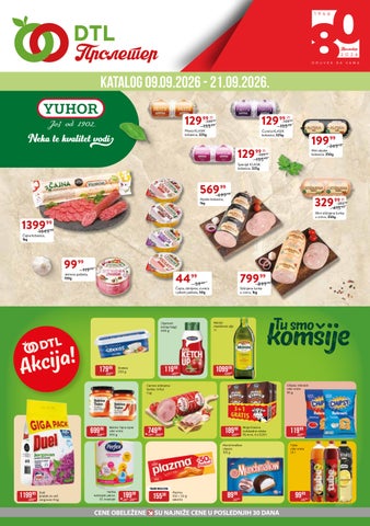 Moj Proleter - akcijski katalog - septembar