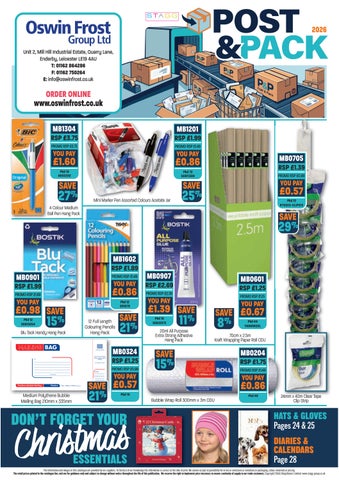 Stagg Post & Pack Promotion OFG 2026