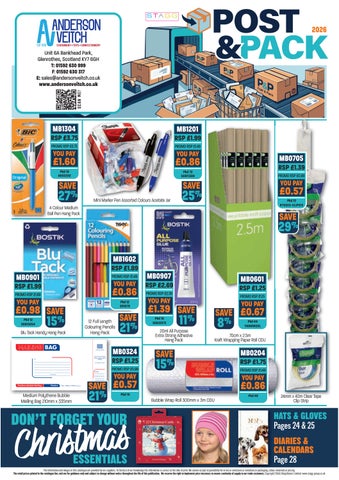 Stagg Post & Pack Promotion AV 2026