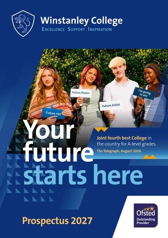 Winstanley College Prospectus 2027