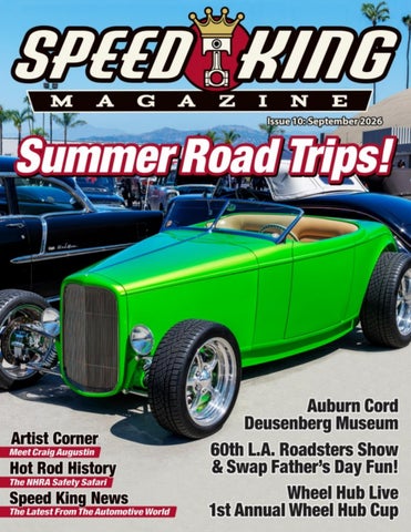 Speed King Magazine -  Issue #10 September 2026