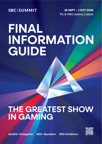 Lisbon26 - Exhibitor Final Information Guide