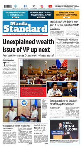 Manila Standard - 2026 September 9 - Wednesday