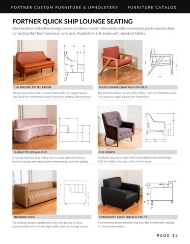 fortnerinc Fortner 家具目录 - 2026 Q2 第 15 页