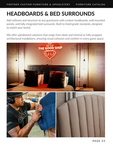fortnerinc Fortner 家具目录 - 2026 Q2 第 23 页
