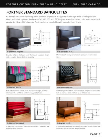 fortnerinc Fortner 家具目录 - 2026 Q2 第 9 页