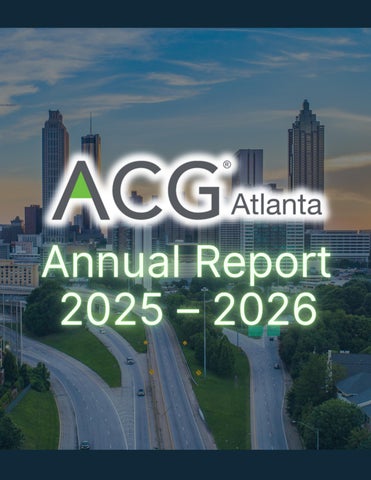 2025-2026 ACG Atlanta Annual Report