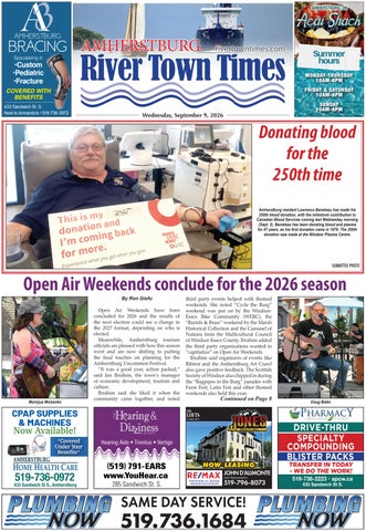 River Town Times - September 9, 2026