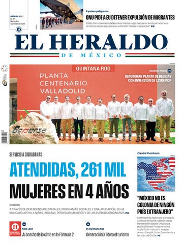 El Heraldo Quintana Roo del 8 de septiembre del 2026