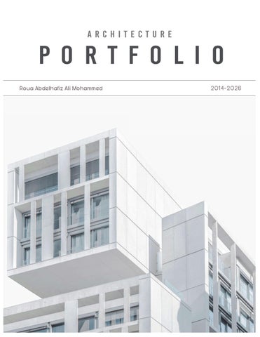Arch ROUAA MOHAMED-PORTFOLIO 2026