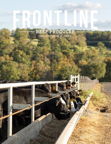 2026 Fall Frontline Beef Producer
