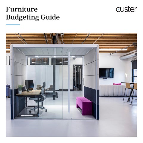 Custer Furniture Budgeting Guide